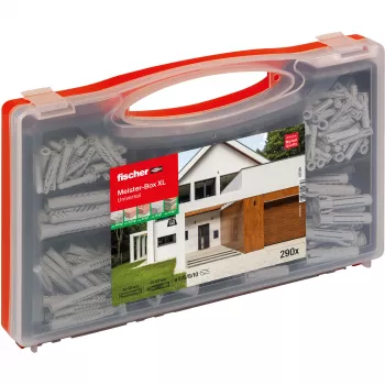 fischer 577159 Meister-Box XL scatola assortimento tasselli 290 pezzi (577159)
