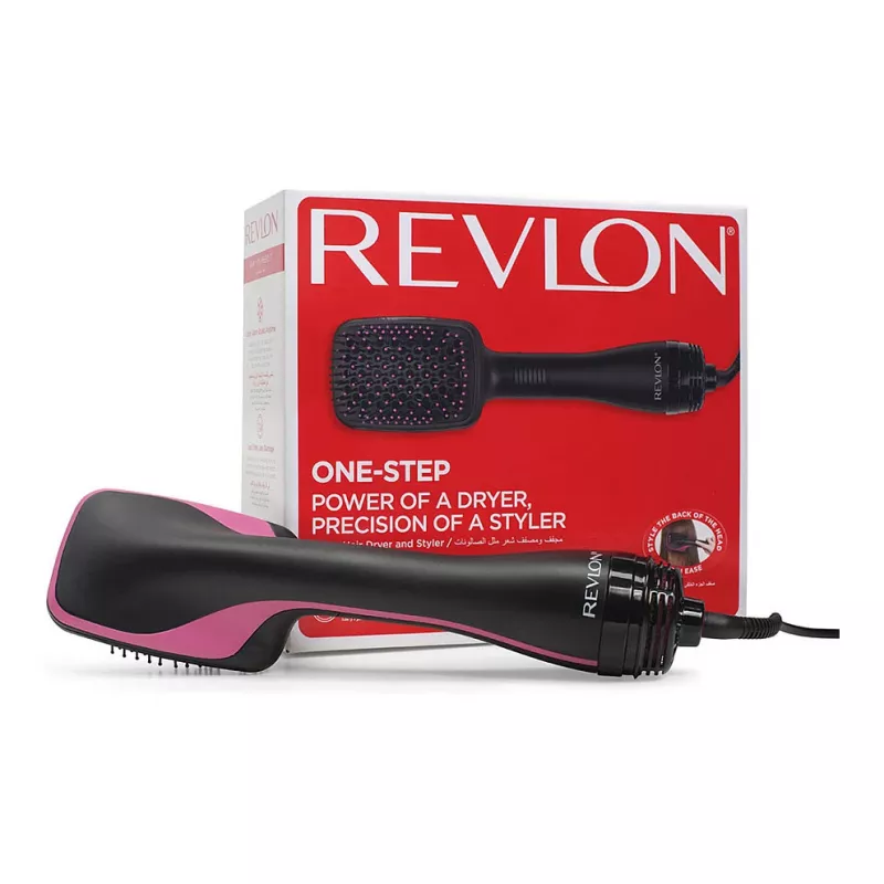 Revlon RVDR5212E - spazzola ad aria calda - caldo - nero - rosa