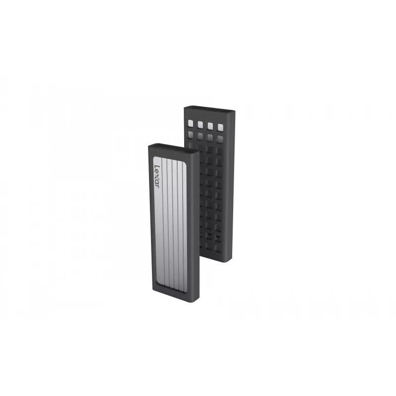 Case per SSD Lexar E6 argento M.2, PCIe, USB 3.2 Gen 2 (10 Gbit/s), USB-C, alluminio, singolo M.2 fino a 4 TB