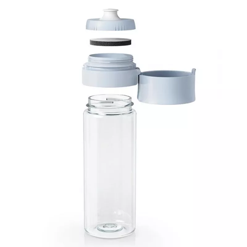 Bottiglia filtrante Brita Vital 0,6 l blu pastello