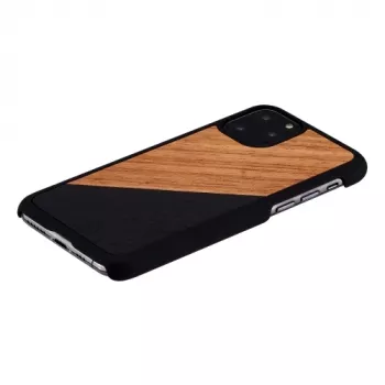 Custodia per smartphone man and wood per iPhone 11 Pro — western nero