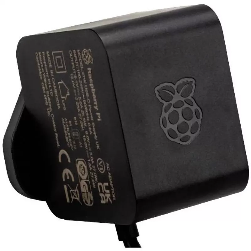 Alimentatore Raspberry SC1408 (modello RPI5NT5AB) – compatibile con dispositivi Raspberry Pi