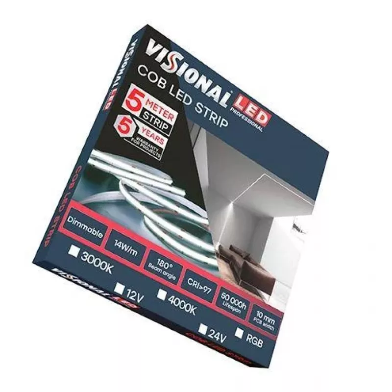 Lampada | VISIONAL | 14 Watt | FCOB528WW-12V
