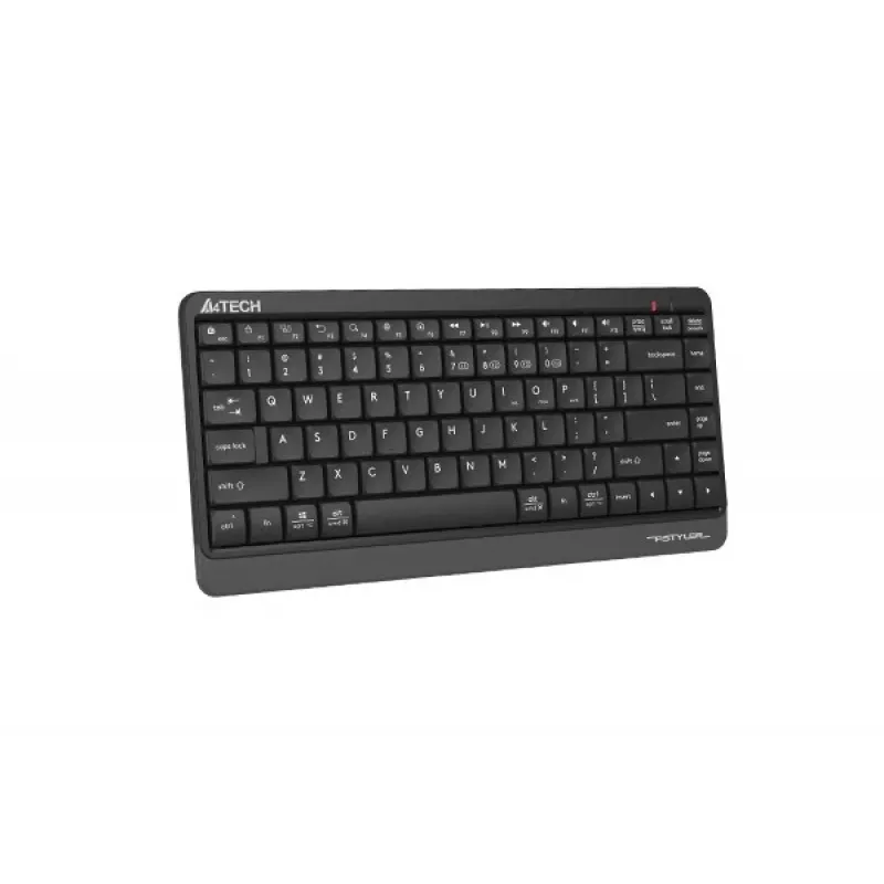 Tastiera wireless A4Tech FSTYLER FBK11 2,4 GHz Bluetooth grigio – layout compatto, dual-mode wireless