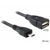 Cavo USB DeLOCK 50 cm Micro-USB B USB 2.0 A 83183