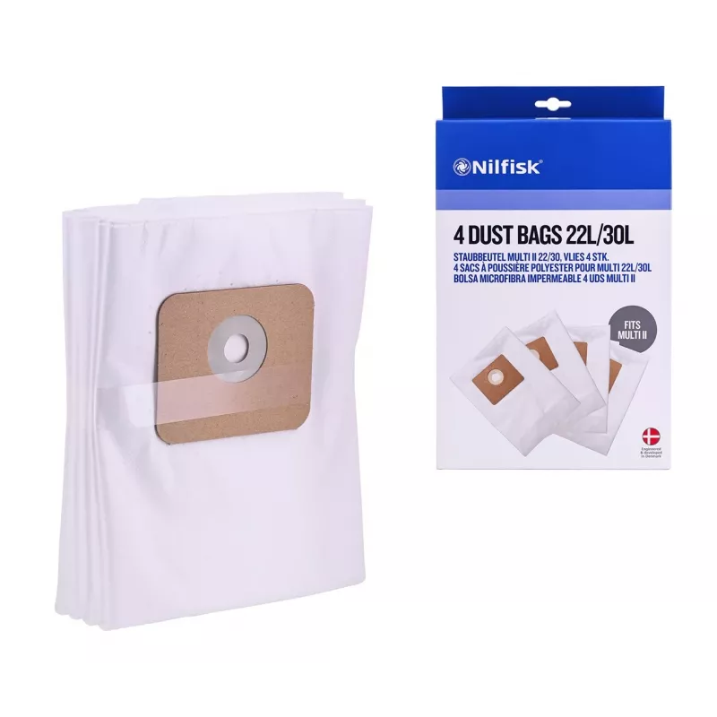 Nilfisk 107417195 sacchetto per aspiratore a tamburo