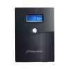 Gruppo di continuità PowerWalker VI 3000 SCL — UPS Line-Interactive 3 kVA / 1800 W, 230 V, batteria 9 Ah, LCD, tower, nero