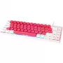 Tastiera gaming GAMIAC TKL69G SF, Kailh rosso - bianco/rosso