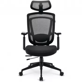 Sedia da ufficio Sharkoon OfficePal C20 Seduta imbottita Schienale in mesh nero