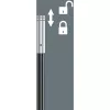 Wera 393 S portainserti extra sottile con stelo flessibile (05028161001)
