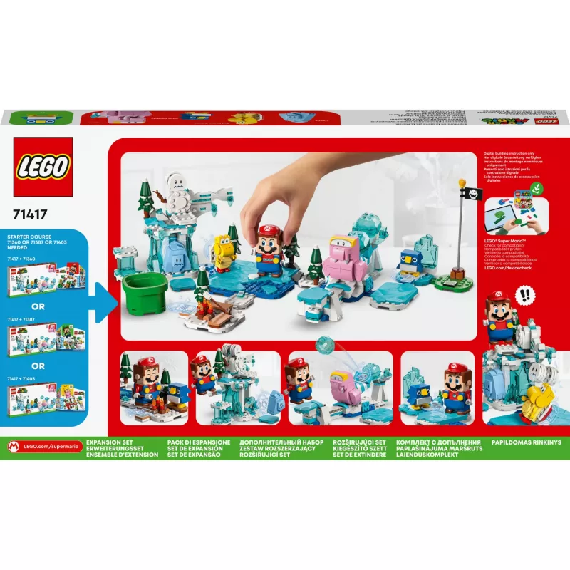 LEGO SUPER MARIO 71417 SET DI ESPANSIONE - FLIPRUS SCHNEEABENTEUER