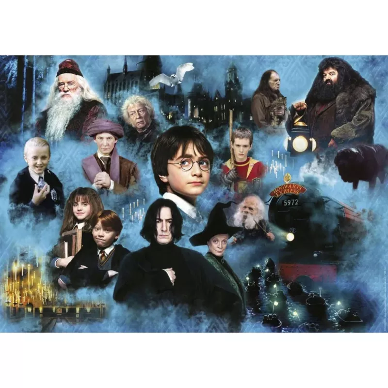 Puzzle 1000 pezzi Ravensburger Harry Potters magische Welt – 1000 pezzi, formato puzzle standard