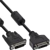 Cavo DVI-D InLine 24+1 M/F, Dual Link, 2 nuclei in ferrite, 3 m