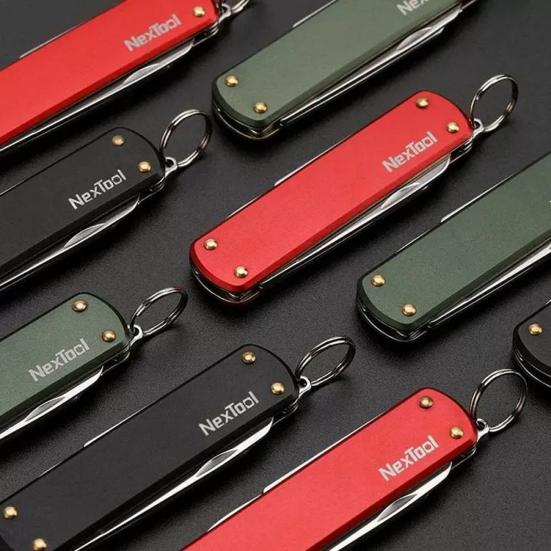 Coltello tascabile mini NexTool NE0142 4-in-1 rosso