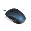 ModeCom MC-M10S - mouse - ottico - 3 tasti - con filo - USB - blu