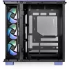 View 380 XL TG ARGB, case tower viola, vetro temperato x 2