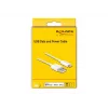 Cavo USB dati e ricarica DeLOCK 83000 per iPhone iPad iPod bianco 1 m