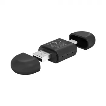 Trasmettitore audio wireless Savio TR-17 Bluetooth USB 10 m nero