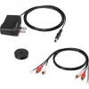 AT-LPW40WN, giradischi nero/legno, preamplificatore phono integrato, funzionamento manuale