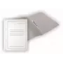 Cartella in cartoncino SMLT, A4, 300 g, bianca con stampa, cartoncino