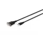 Cavo adattatore USB 2.0 to RS232 DIGITUS DA-70172, 1,8 m, chipset FTDI FT232RNL, USB Type-A to DB9