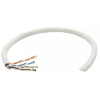 Cavo di rete bulk Cat5e Intellinet, 24 AWG, filo massiccio, 305 m, grigio, CCA, U/UTP, scatola
