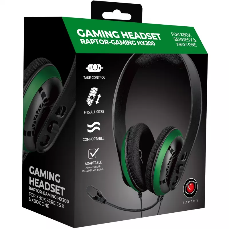 Raptor cuffie gaming Xbox One & Xbox