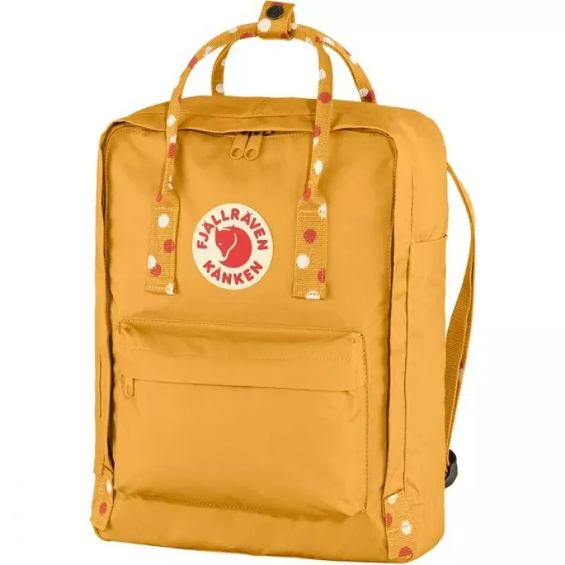 Zaino Fjällräven Kanken Ochre vinylon unisex 270x130x380mm