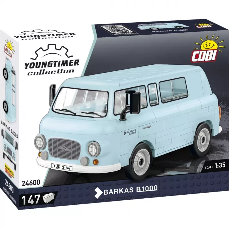Giocattolo da costruzione Cobi Barkas B1000 24600 kit modello scala 1:35, mattoncini dettagliati