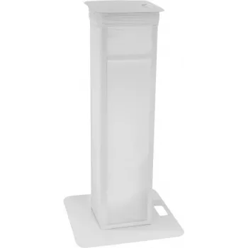 Copertura supporto da palco EUROLITE 32000053 bianca – vestibilità variabile per set supporto