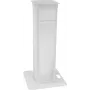 Copertura supporto da palco EUROLITE 32000053 bianca – vestibilità variabile per set supporto