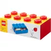 Cassetto scrivania LEGO 8, marca LEGO, rosso