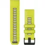 Cinturino Garmin QuickFit 010-13393-08 graphite giallo
