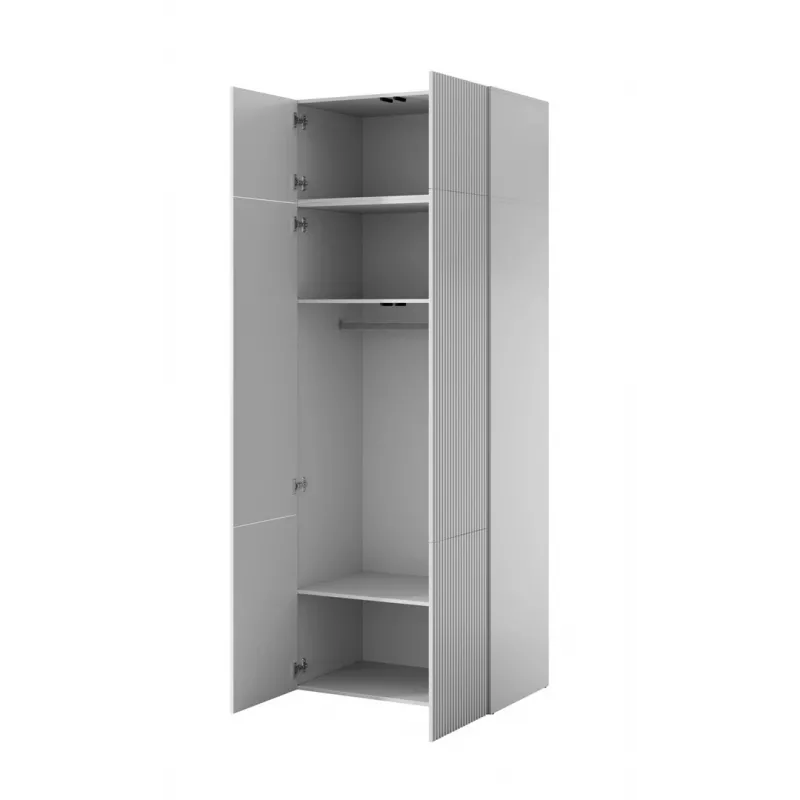 Armadio cama meble PAFOS 2D BASE 90×55,5×45 cm bianco opaco, 2 ante