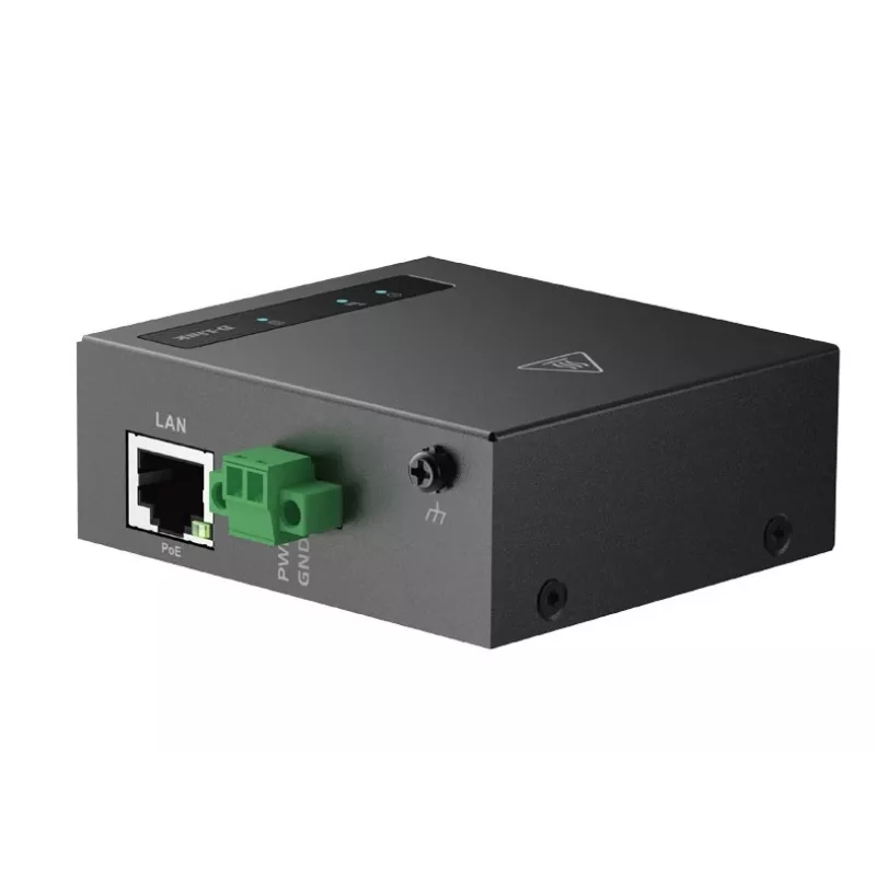 D-Link DWM-311-TP 4G LTE M2M VPN PoE+ modem router, Nano SIM, 150 Mbit/s, 2 antenne esterne rimovibili, da -30 a 70 °C, nero