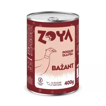 ZOYA fagiano – cibo umido per cani in scatola 400 g