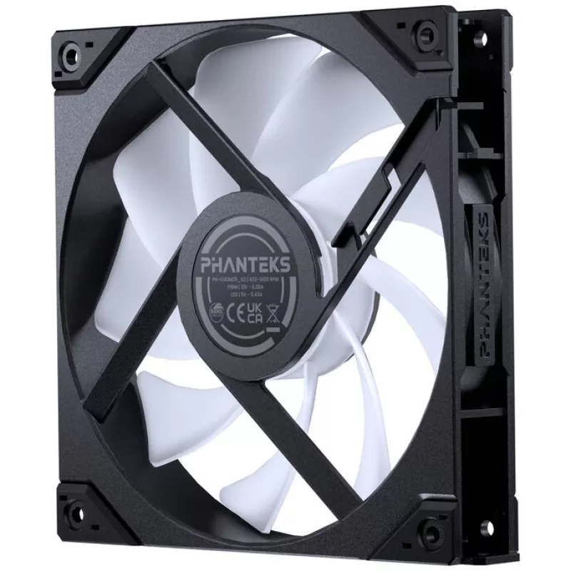 Ventola per case Phanteks M25 Gen2 PWM D-RGB 140 mm - nero