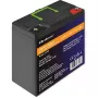 Qoltec 53702 batteria LiFePO4 litio-ferro-fosfato | 12,8V | 24Ah | 307,2Wh | BMS
