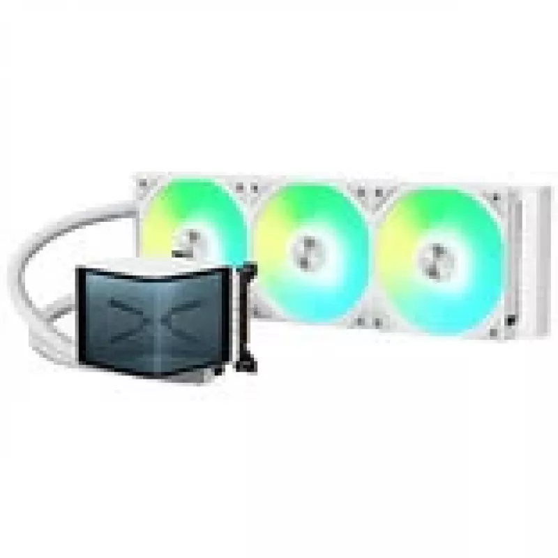 PHANTEKS Evolv X2 + TRYX PANORAMA ARGB raffreddamento a liquido completo – bianco, 360 mm