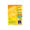 Avery 3653 etichetta adesiva rettangolare permanente bianco 1400 pz.
