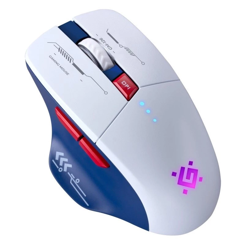 Mouse DEFENDER GM-126 TISA RF+BT OPTIC 1600dpi 6P bianco