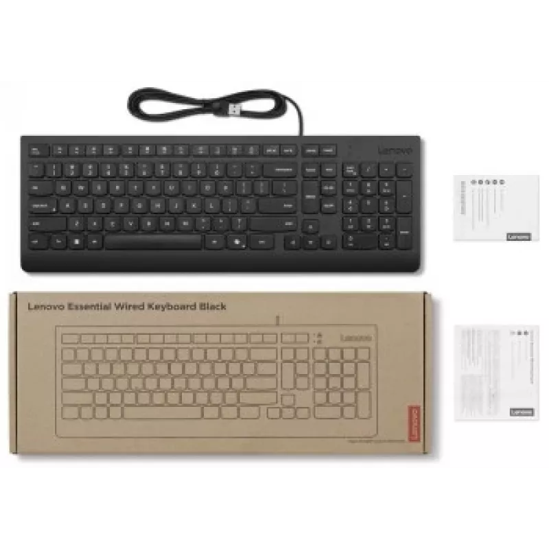 Tastiera con filo LENOVO Essential AI lituano (LT)