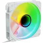 Ventola per case Sharkoon SHARK Mirror RGB PWM REVERSE 120 mm bianco, 500–1500 U/min, 99,52 m³/h, FDB