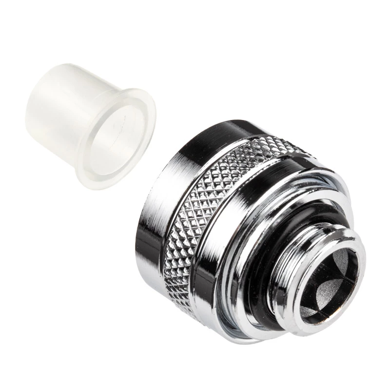 Raccordo Alphacool Eiszapfen PRO 17470 per tubi HardTube da 13 mm, G1/4, cromato