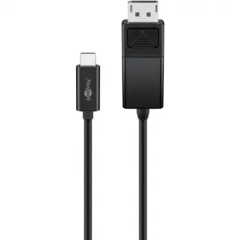 Goobay USB-C a DisplayPort. M/M. Nero