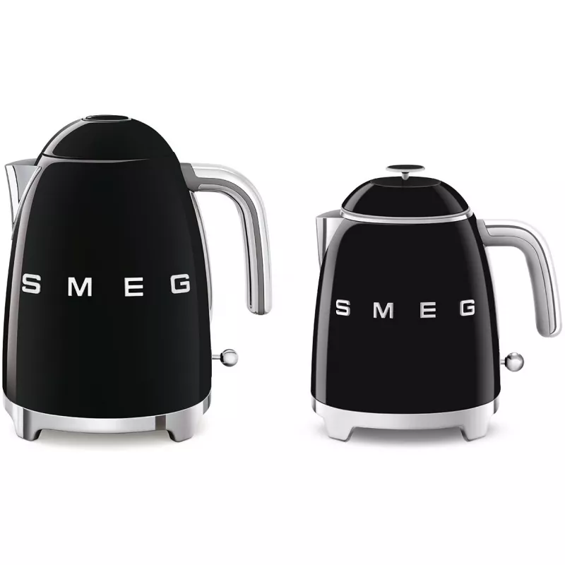 SMEG bollitore (KLF05BLEU) mini 0,8L nero
