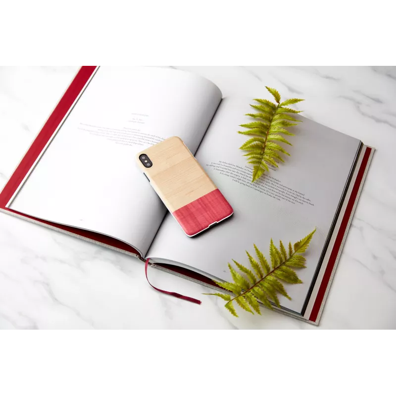 Custodia per smartphone man and wood per iPhone XS Max — white miss match
