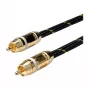 ROLINE GOLD cavo di collegamento RCA simplex connettore maschio / connettore maschio, bianco 5,0m (11.09.4252)