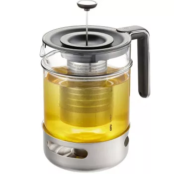 GEFU T-PREP teiera con scaldino 1.5 ltr