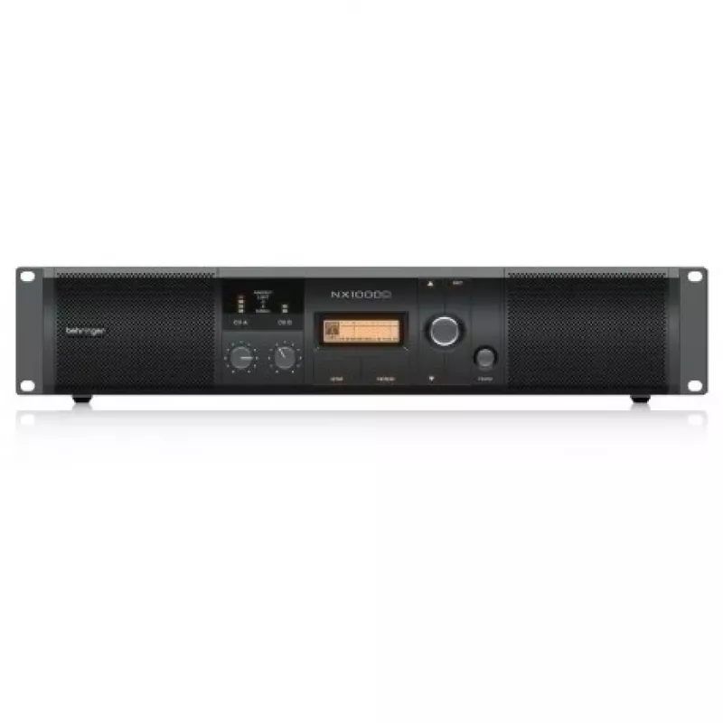 Behringer NX1000D amplificatore audio performance/palco nero